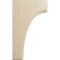Ekena Millwork 1 3/4"W x 6"D x 10"H Clarksville Bracket, Rubberwood BKTW02X06X10CVRW - alternate 3